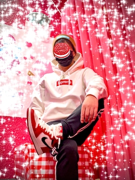 「BOXLOGO」｜怠惰ですけれども®︎さん（メンズ・170cm）の冬コーディネート