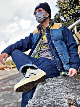 怠惰ですけれども®︎さんの（Carhartt | カーハート）を使ったコーディネート