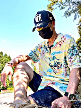 「YOSHINORI KOTAKE DESIGN（ヨシノリコタケデザイン）のアイテム」を使った、怠惰ですけれども®︎さん（メンズ・170cm）の夏コーディネート