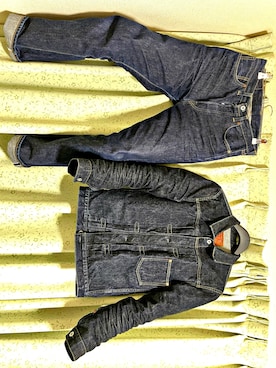 「TCB jeans（ティーシービージーンズ）のアイテム（ジャケット/アウター）」を使った、怠惰ですけれども®︎さん（メンズ・170cm）の春コーディネート