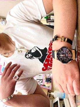 「hystericglamour」｜怠惰ですけれども®︎さん（メンズ・170cm）の夏コーディネート