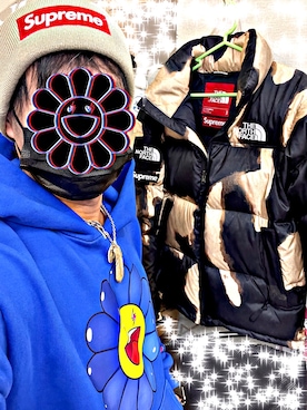 「ヌプシ」｜「アイテム（アクセサリー）」を使った、怠惰ですけれども®︎さん（メンズ・170cm）の冬コーディネート