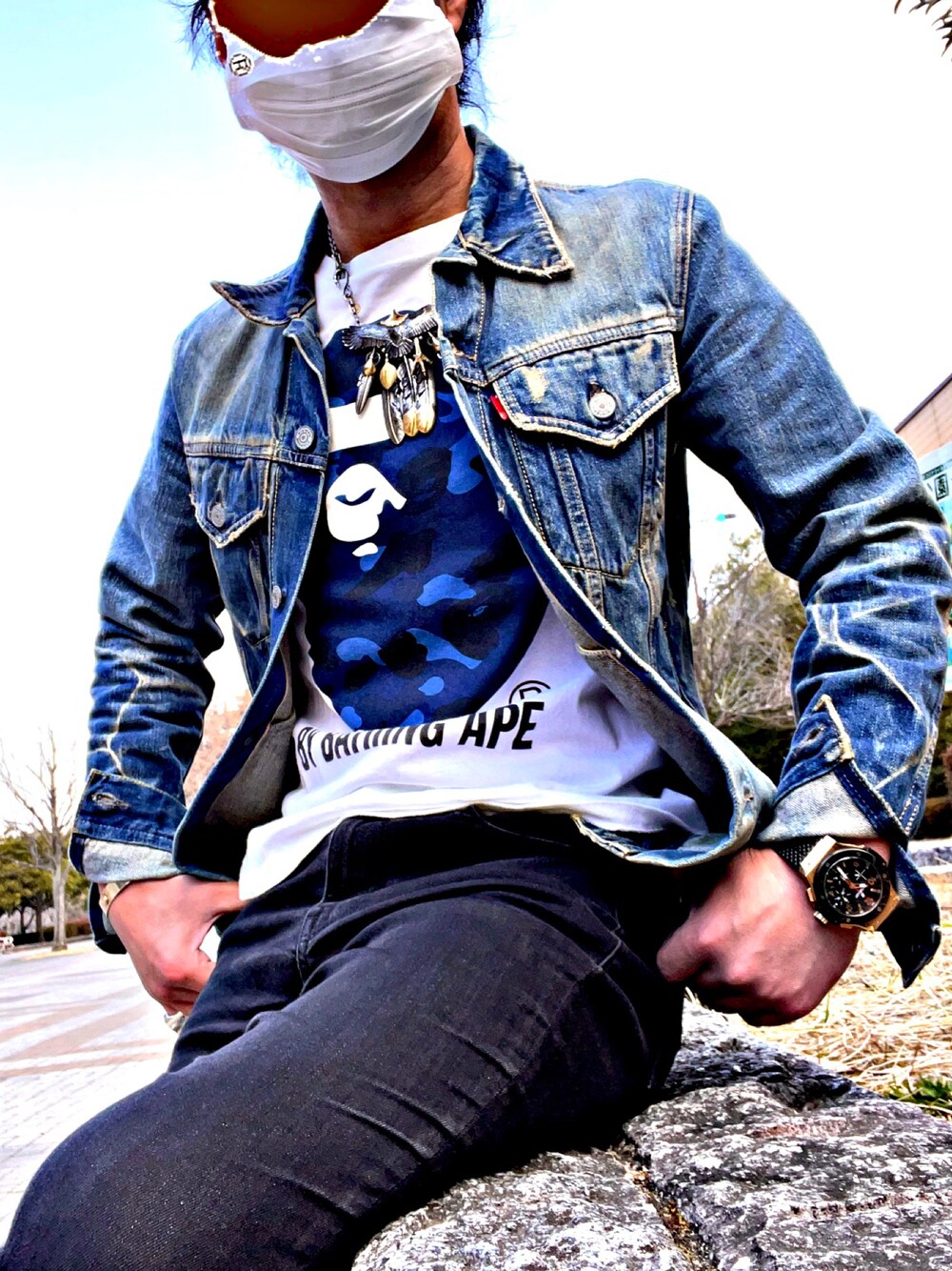 HYSTERICGLAMOUR シルバーデニムジャケット 1ST TYPE WW2デニムジャケット|HYSTERIC GLAMOUR MEN | HYSTERIC