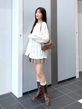 nae🍒さん（レディース・168cm）の秋コーディネート