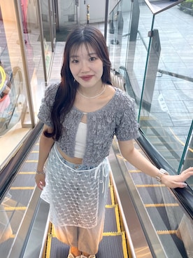 nae🍒さん（レディース・168cm）の夏コーディネート