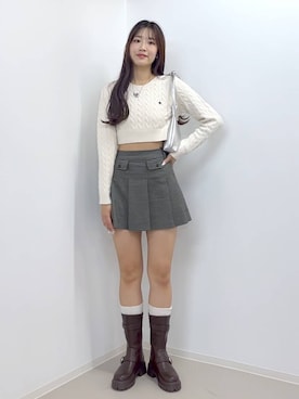 nae🍒さん（レディース・168cm）の秋コーディネート