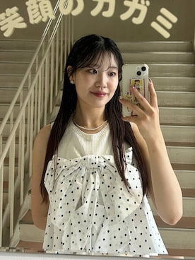 「Heather（ヘザー）のアイテム」を使った、nae🍒さん（レディース・168cm）の夏コーディネート