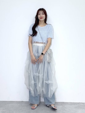 nae🍒さん（レディース・168cm）の春コーディネート