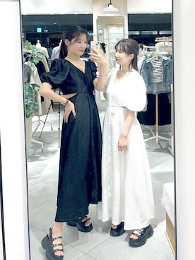 nae🍒さん（レディース・168cm）の春コーディネート