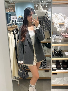 「Heather（ヘザー）のアイテム」を使った、nae🍒さん（レディース・168cm）の秋コーディネート