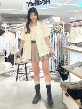 「Heather」｜nae🍒さん（レディース・168cm）の春コーディネート