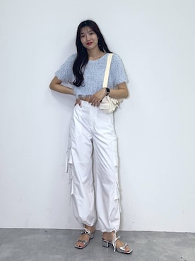 nae🍒さん（レディース・168cm）の春コーディネート