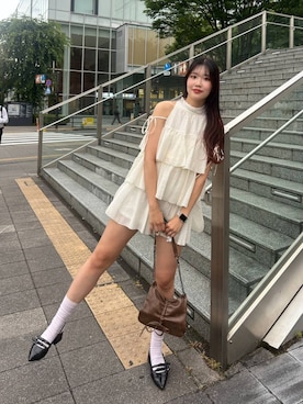 nae🍒さん(レディース・168cm)の夏コーディネート