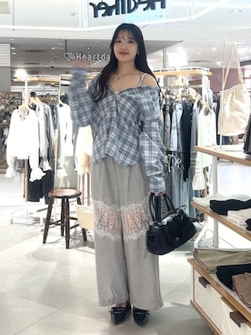 nae🍒さん（レディース・168cm）の春コーディネート