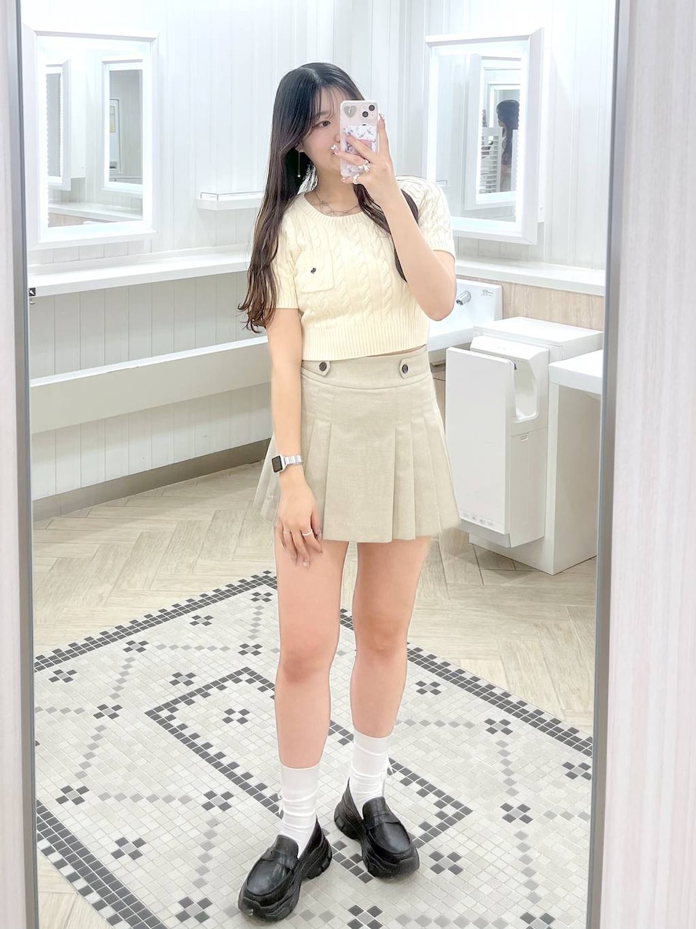 POLO BCS(ポロ・ビーシーエス)】サイドデザインミニスカート