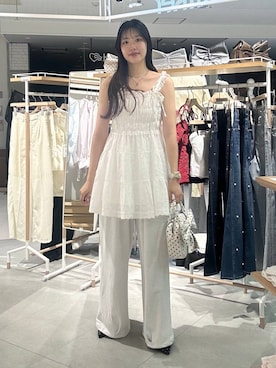「Heather（ヘザー）のアイテム」を使った、nae🍒さん（レディース・168cm）の夏コーディネート