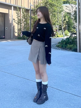 nae🍒さん(レディース・168cm)の秋コーディネート