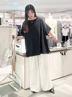 「Heather（ヘザー）のアイテム」を使った、nae🍒さん（レディース・168cm）の夏コーディネート