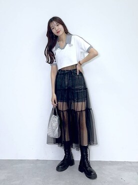 nae🍒さん(レディース・168cm)の春コーディネート