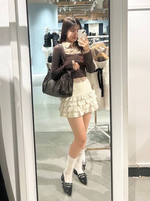 【PC収納可】LACE UP リボンボストンBAG　1044884