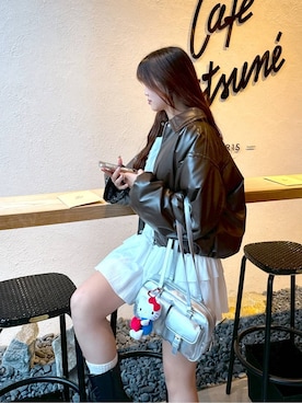 nae🍒さん（レディース・168cm）の秋コーディネート