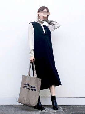 「Traditional Weatherwear」｜「アイテム（PC・スマホグッズ/家電）」を使った、syrupさん（レディース・162cm）の秋コーディネート
