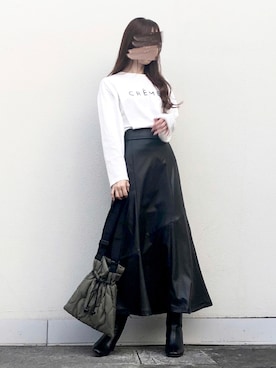 syrupさん（レディース・162cm）の秋コーディネート