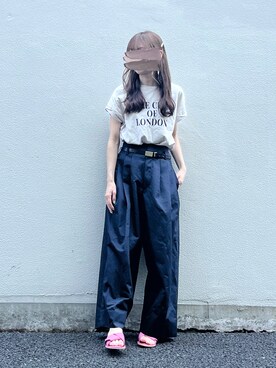 「gu」｜syrupさん（レディース・162cm）の春コーディネート