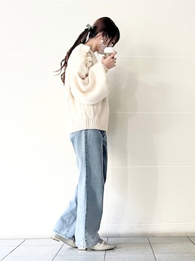 「PINKINIKO」｜syrupさん（レディース・162cm）の冬コーディネート