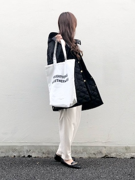 「Traditional Weatherwear」｜「アイテム（PC・スマホグッズ/家電）」を使った、syrupさん（レディース・162cm）の冬コーディネート