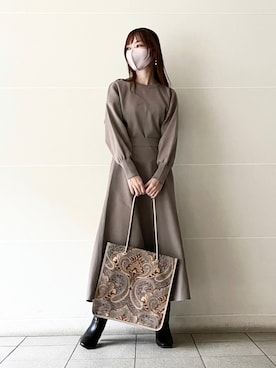 syrupさん（レディース・162cm）の冬コーディネート