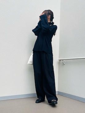「NICAL（ニカル）のアイテム」を使った、syrupさん（レディース・162cm）の冬コーディネート
