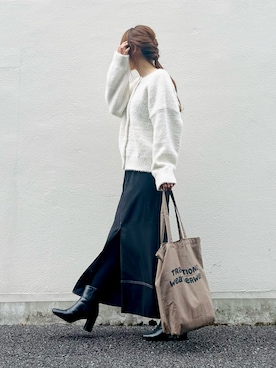 「Traditional Weatherwear」｜「アイテム（PC・スマホグッズ/家電）」を使った、syrupさん（レディース・162cm）の冬コーディネート
