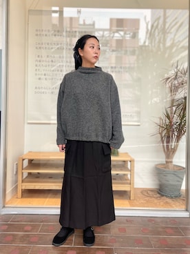 「FORK&SPOON」｜yosshiinooさん（レディース・161cm）の秋コーディネート