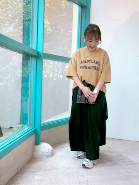 「URBAN RESEARCH DOORS（アーバンリサーチドアーズ）のアイテム」を使った、onoさん（レディース・150cm）の夏コーディネート