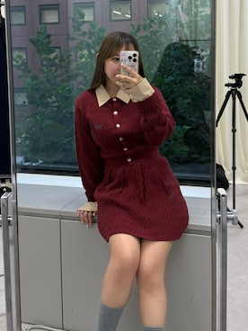 「アイテム（ワンピース/ドレス）」を使った、may81oさん（レディース・153cm・20代）の夏コーディネート