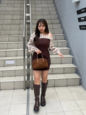 「アイテム（ワンピース）」を使った、may81oさん（レディース・153cm・20代）の夏コーディネート