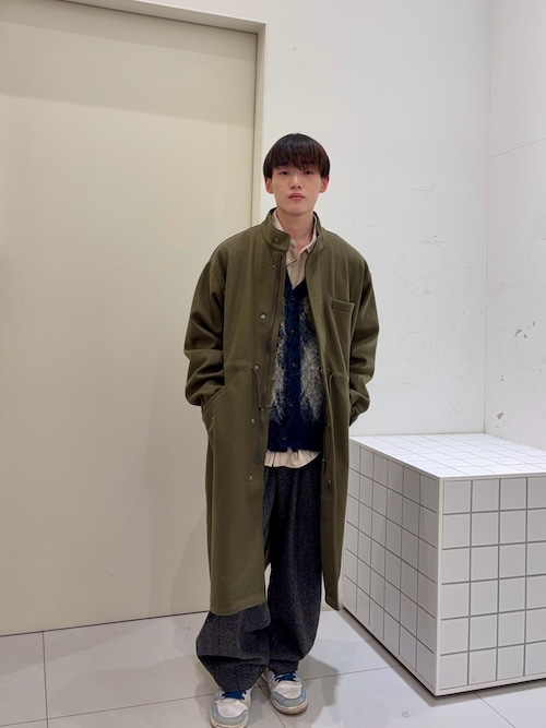 セール】『UR TECH』 カットメルトンモッズコート（モッズコート