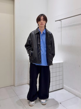 「URBAN RESEARCH」｜「アイテム（ブルゾン）」を使った、haru081200さん（メンズ・165cm）の秋コーディネート