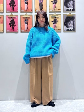 「アイテム（モカシン/デッキシューズ）」を使った、RINO🦋🤍さん（レディース・162cm・20代）の秋コーディネート