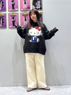 「アイテム（スニーカー、その他）」を使った、RINO🦋🤍さん（レディース・162cm）の冬コーディネート