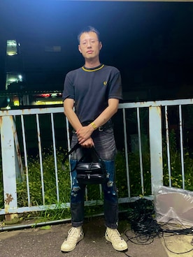 「アイテム（パンツ）」を使った、シマさん（メンズ・174cm・30代）の秋コーディネート