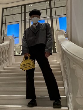 「ALAND（エーランド）のアイテム」を使った、yuuto838さん（メンズ・173cm）の春コーディネート