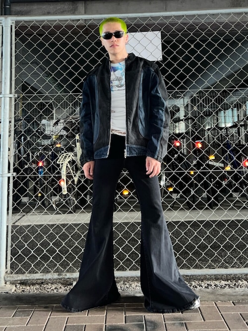 DIESEL ブラック デニムジャケット Sサイズ Diesel メンズ ジャケット D-GLORY クリーン ウォッシュ デニム