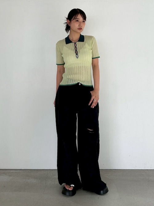 ZOZO先行】front design bra top（Tシャツ/カットソー）｜Knuth