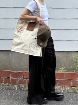 Knuth Marfさん（レディース・153cm）の夏コーディネート