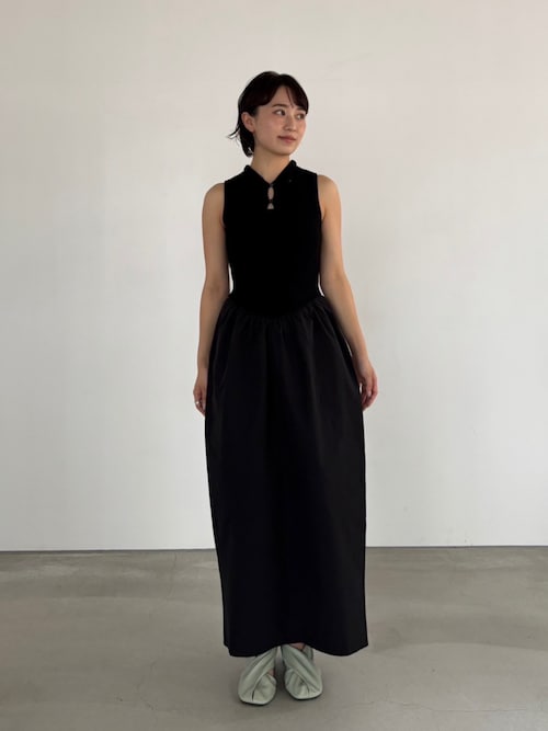 Knuth Marf クヌースマーフ ワンピース taffeta docking one piece（ワンピース）｜Knuth Marf（クヌースマーフ）のファッション通販  - クヌースマーフ　ワンピ