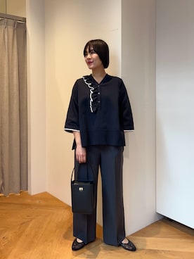 柴田（shibata)さん（レディース・164cm）の冬コーディネート