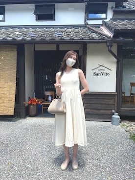 「PRADA（プラダ）のアイテム（パンプス）」を使った、aiainさん（レディース・169cm）の夏コーディネート
