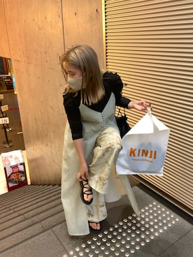 ぶんさん(レディース・153cm)の夏コーディネート